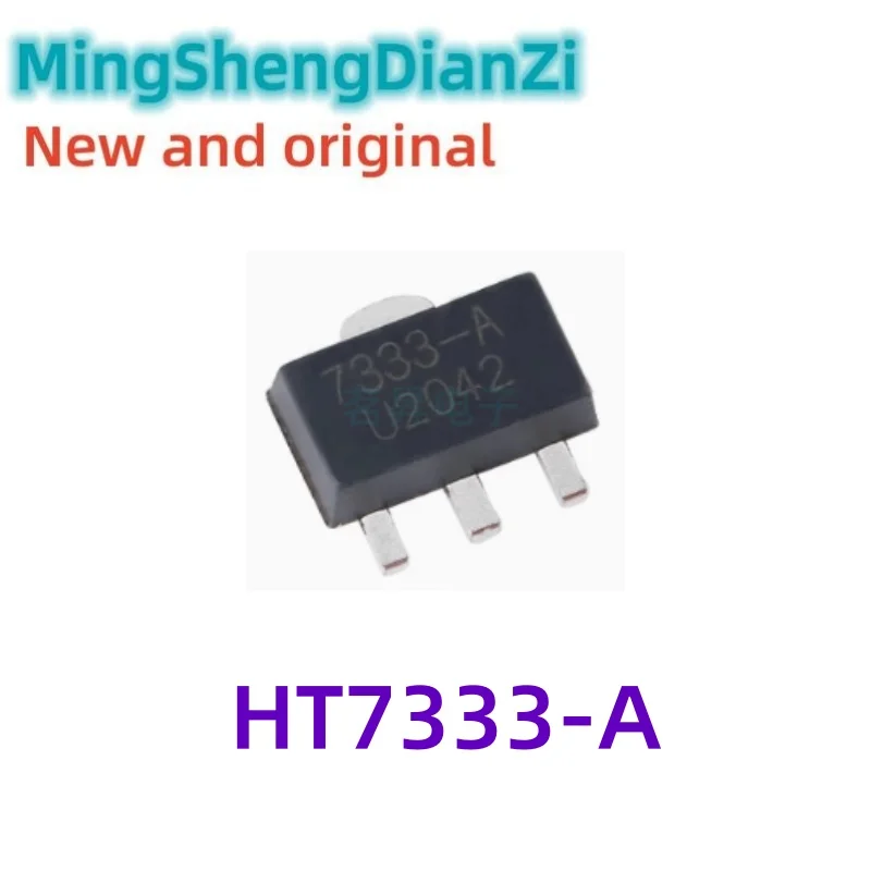 10PCS Brand new original UMW HT7333-A SOT-89 0.25A low dropout linear regulator LDO chip