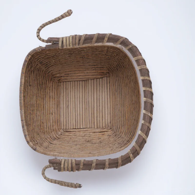 

Rattan Teapot Handle Replacement Metal Kettle Grip U-Shape Purse Style Handmade Woven Accessory Repair Part Decorative Side Lift