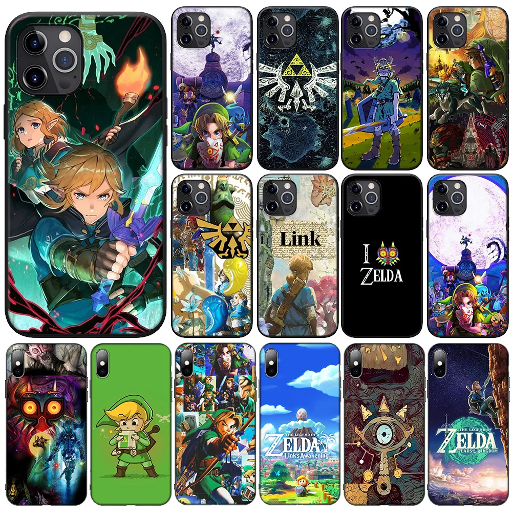 F-161 The Legends of Z-Zeldas New Phone Case for Xiaomi Redmi Note 11 11s 10 10s 9 9s 10t 8T 8 7 6 Pro Max