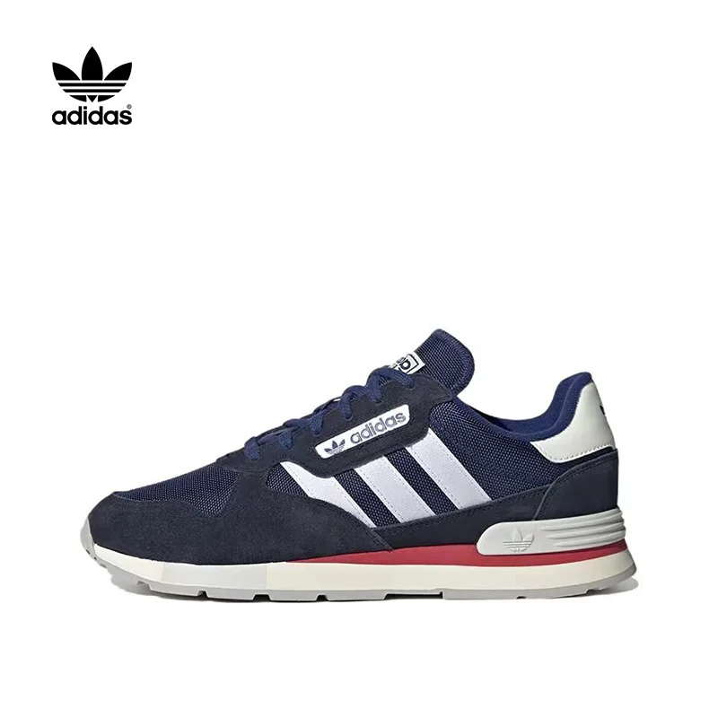 

Adidas originals Treziod 2 lace up anti slip low cut running shoes for Men Women