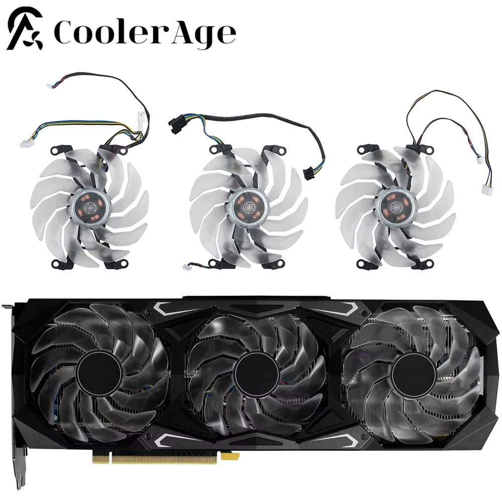 For Galax RTX 3080Ti 3080 3090 SG Video Card Fan New Original RTX3080Ti RTX3080 RTX3090 90MM Graphics Card Cooling Fan