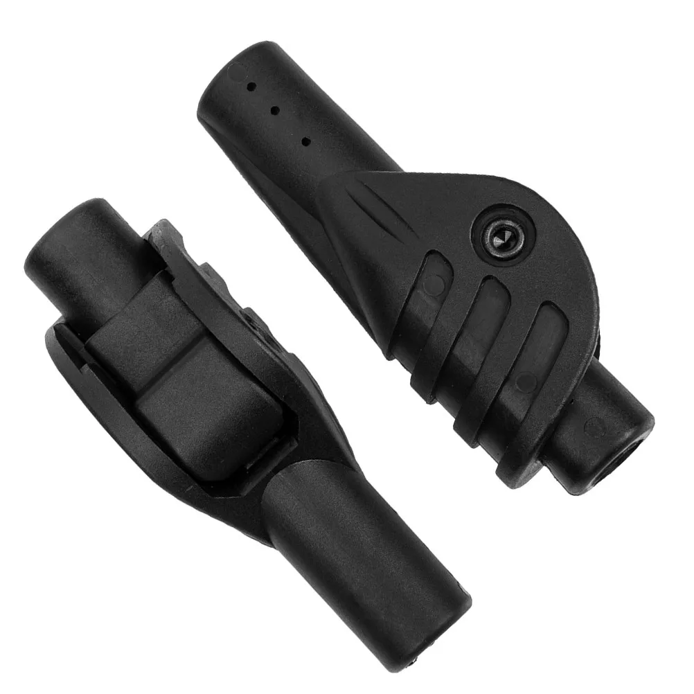 2 Pcs Poles Camping Accessories Folding Tent Joints Tents for Black Building Connectors