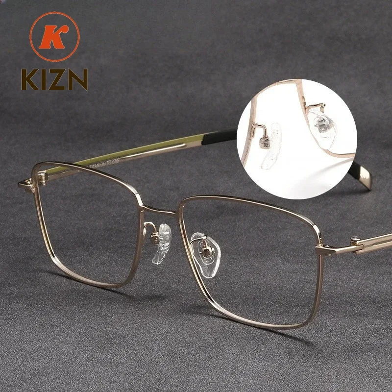 

KIZN Men Reading Eyewear Multifocal Prescription Wide Progressive Bifocal Lens Anti Glasses Optical Blue Light Myopia Glasses