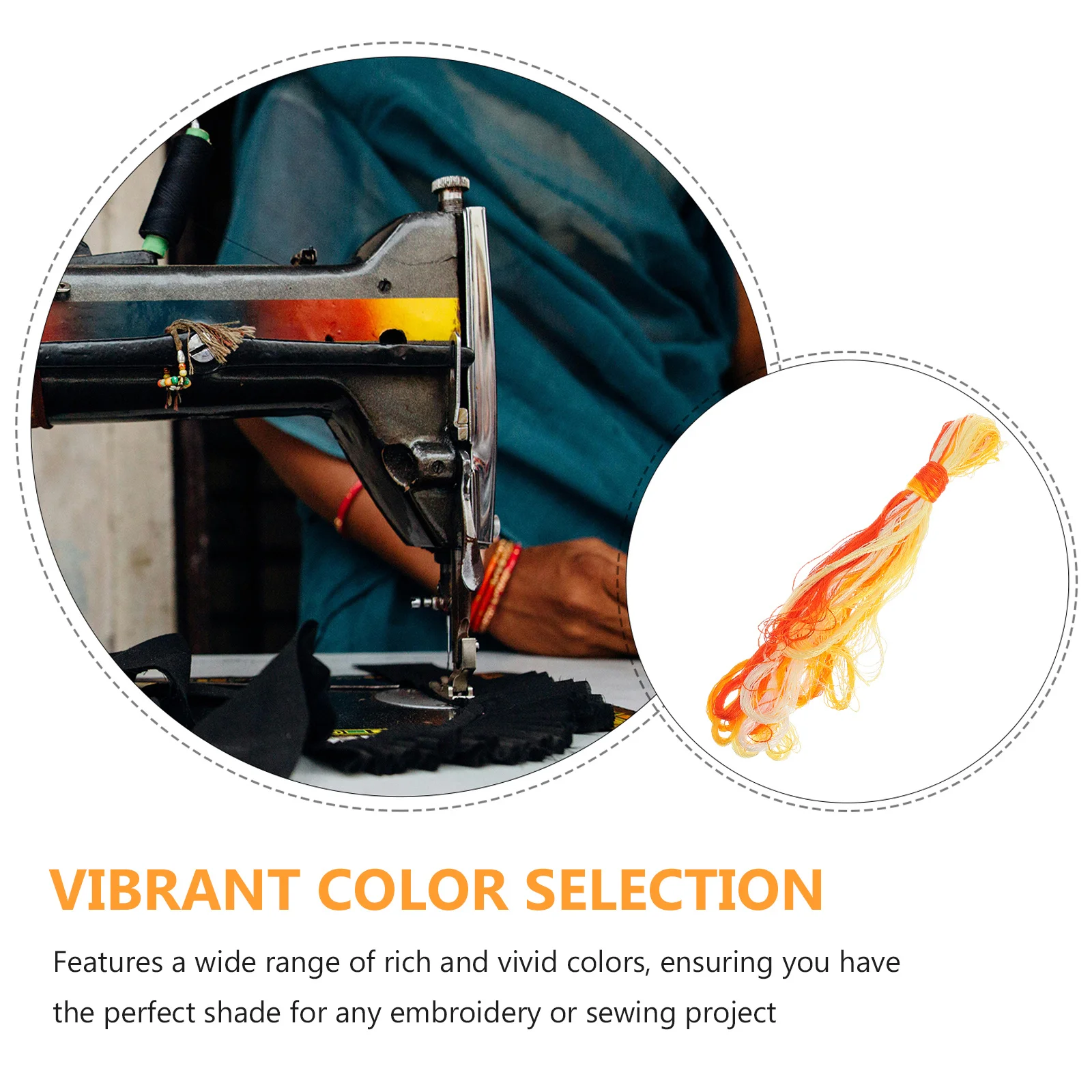 8Pcs Silk Embroidery Thread Smooth Strong Natural Fiber for Intricate Hand Stitching Sewing Crafts Quilting and Garment