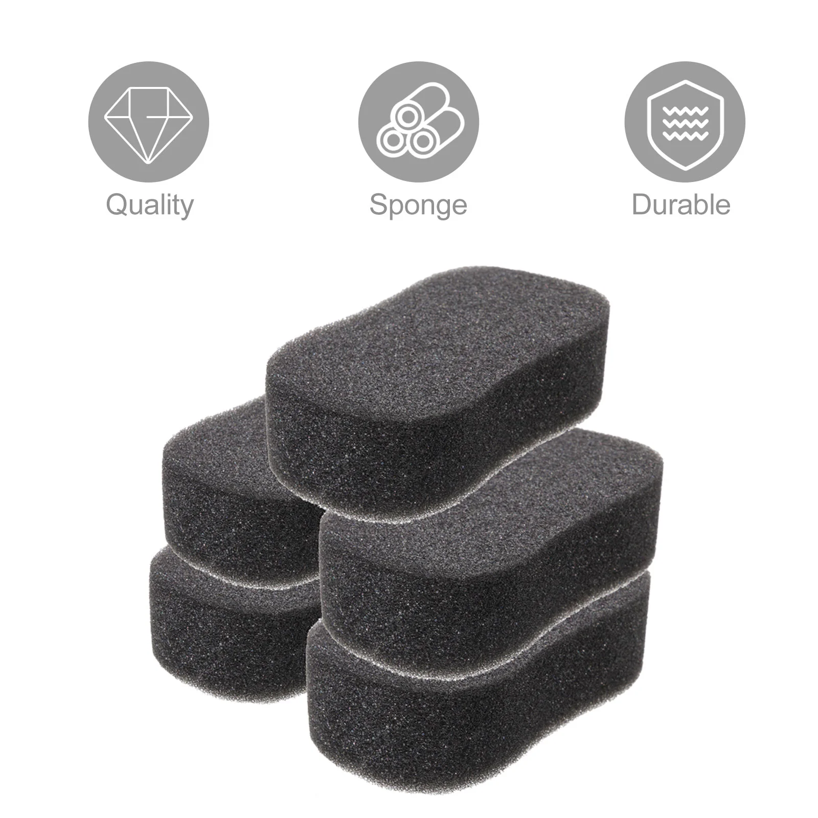 5 Pcs Hose Sponge Scrubber Child Cleaning Wipes Supplies Sponges 1250X650X350CM Large for