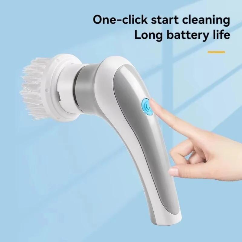 Xiaomi Wireless 3-in-1 Electric Cleaning Brush Household Kitchen Dishwashing Bathtub Tile Cleaning Brush No Noise Powerful Clean