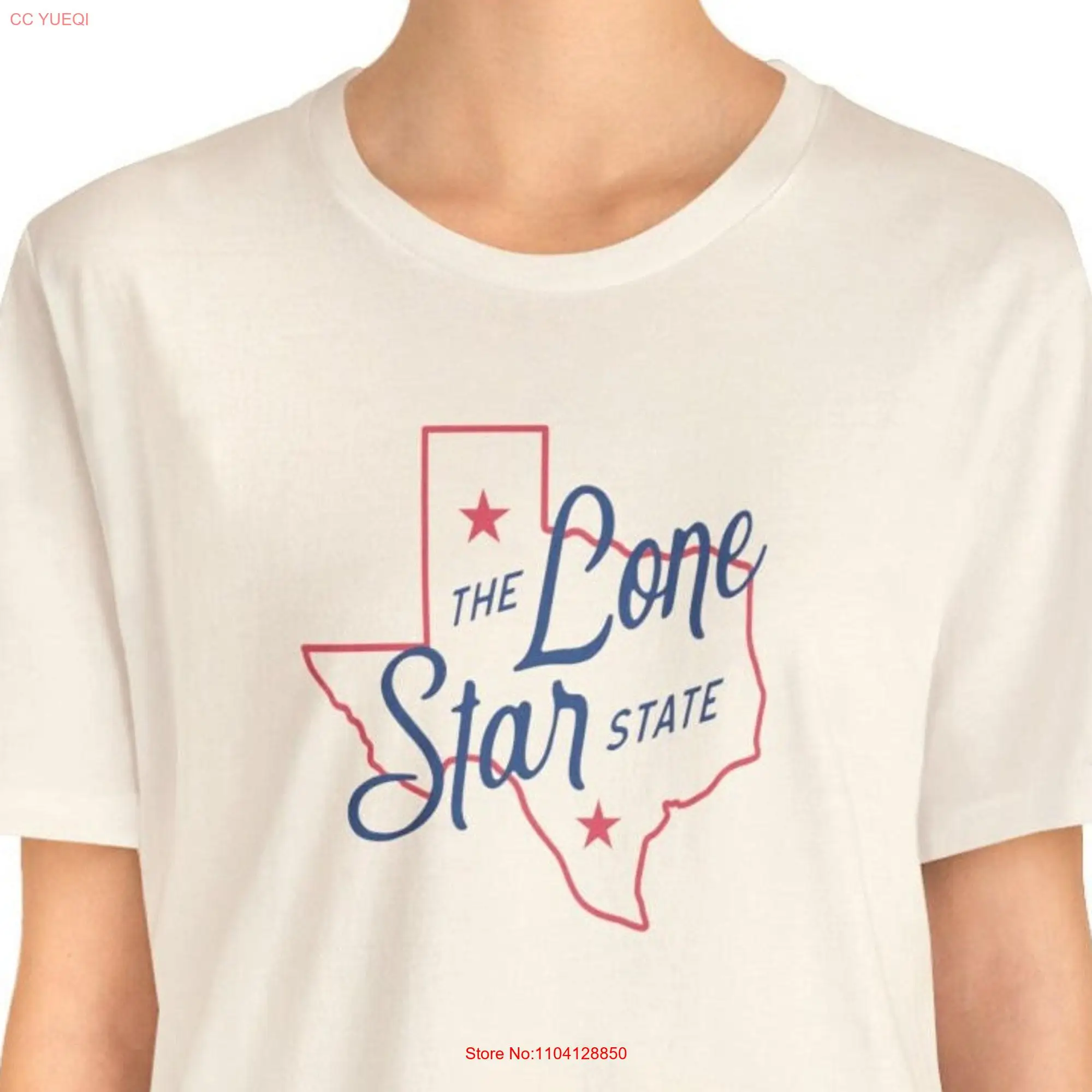 Texas T Shirt The Lone Star State Pride Map long or short sleeves