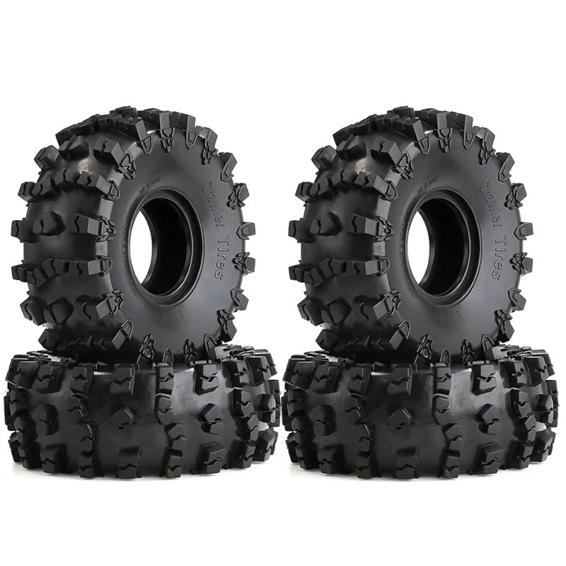 4 pçs 150mm 2.2 "gomas grandes pneus roda para 1/10 rc rastreador carro axial scx10 wraith rr10 capra rbx10 traxxas trx4
