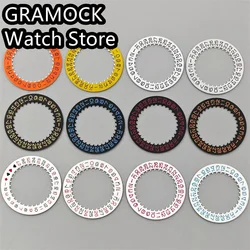 NH34/NH35 Watch Calendar Disc Black White Red Blue Orange Date Wheel For NH34 NH35 MovementS Modified Repair ToolS 3.0/3.8 Crown