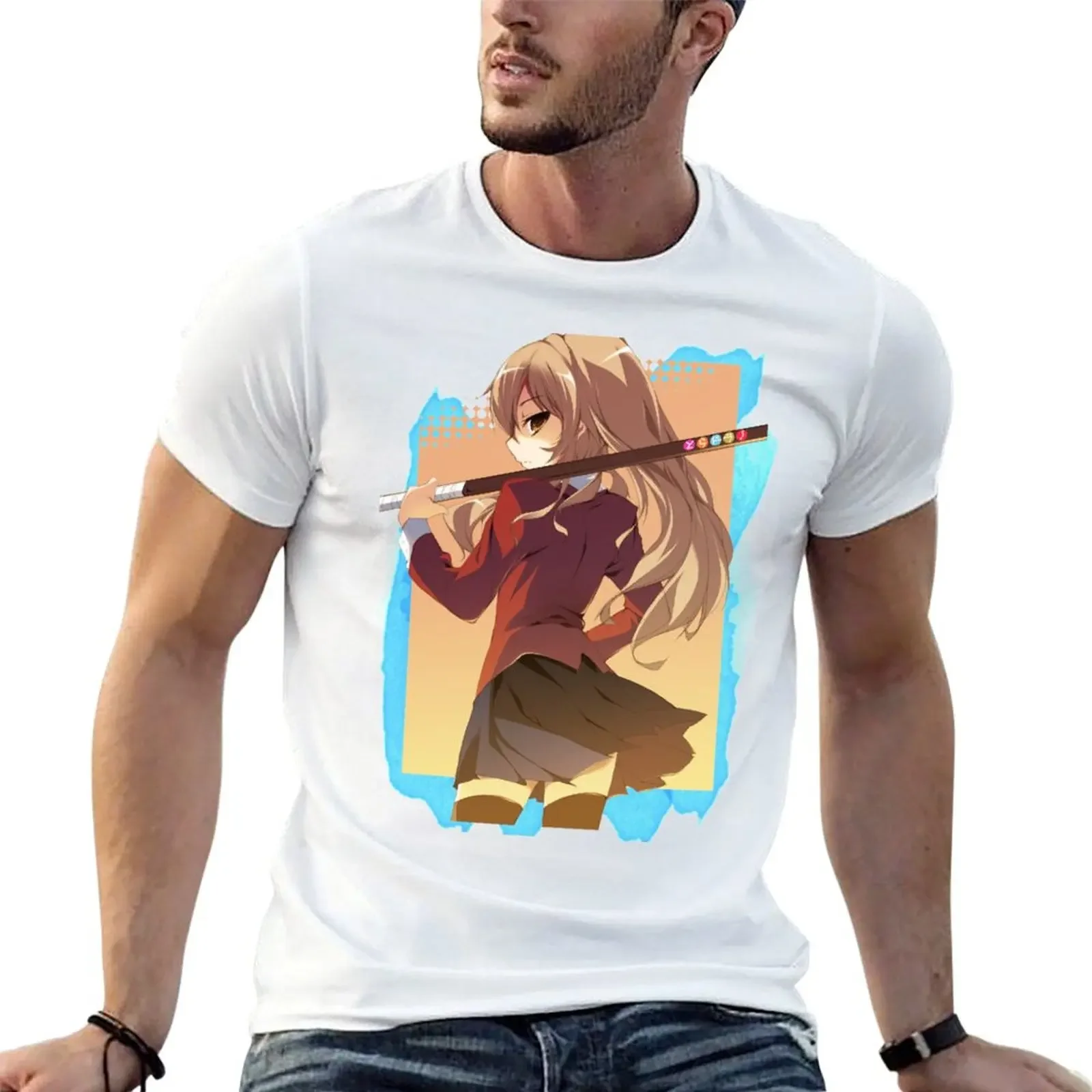 Toradora T-Shirt Aesthetic clothing blanks sweat shirts graphic tee men