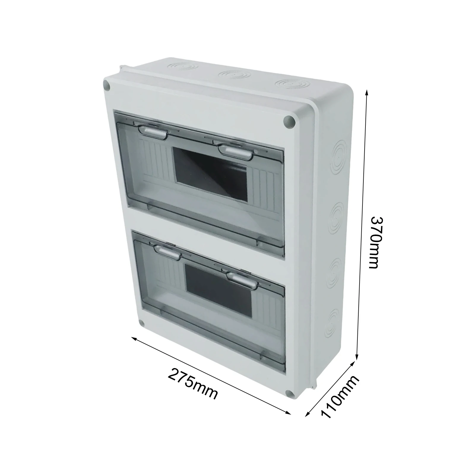 24 Circuits Box 37*27.5*11CM Rainproof Box Factory Use High-quality ABS Material Home Use IP65 Waterproof Grade