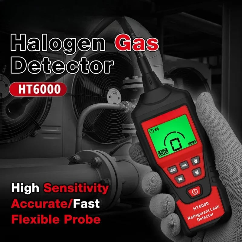 Refrigerant Leak Detector Professional HVAC Technician High Sensitivity Precision R134a R22 R410a Compatible Car Home Air