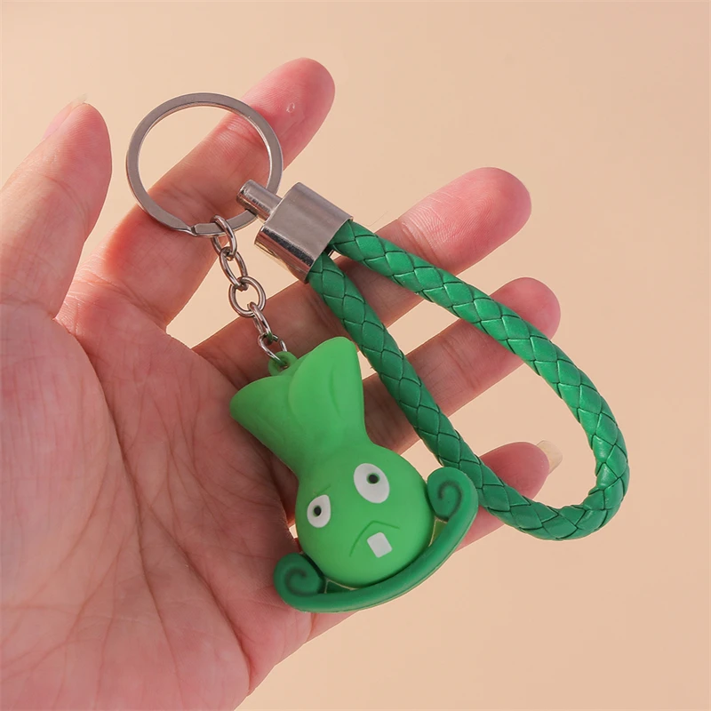 Niedlichen Tier Schlüsselanhänger Cartoon Harz Ente Charms Schlüsselanhänger Frauen Männer Auto Schlüssel Handtasche Anhänger Schlüssel Ketten DIY Schmuck Zubehör – Detail 13