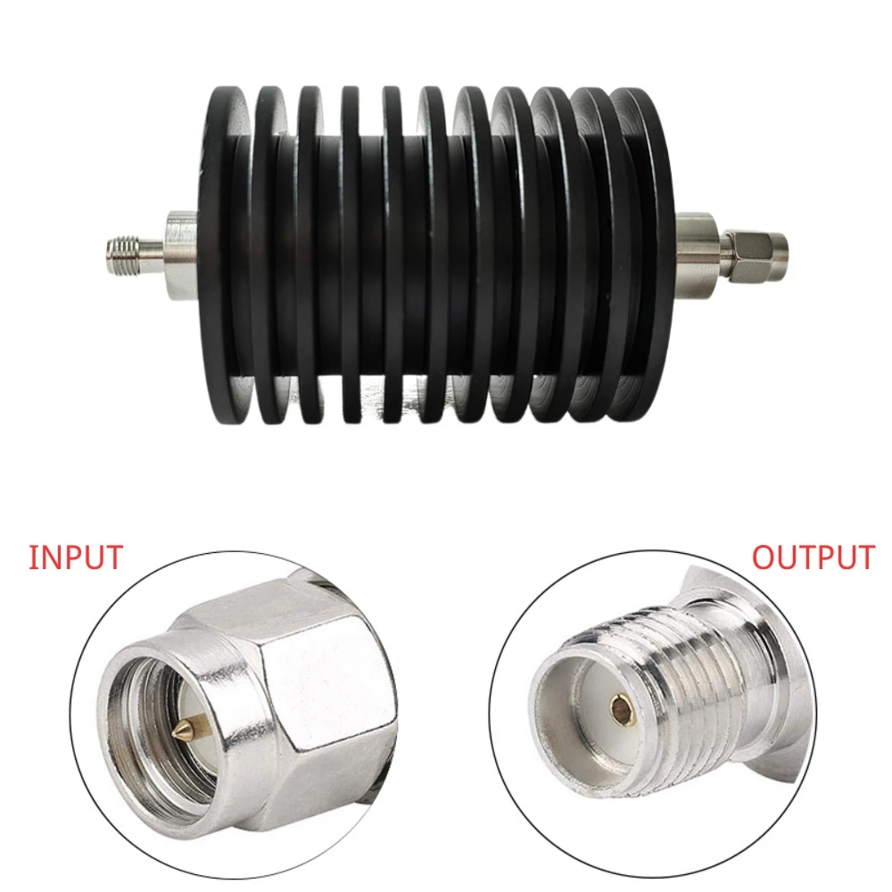 RF 50W SMA Attenuator DC-3Ghz 4GHz N Type Male To Female Connector 1db,2db,3db,5db,6db,10db,15db,20db,30db,40db,50db