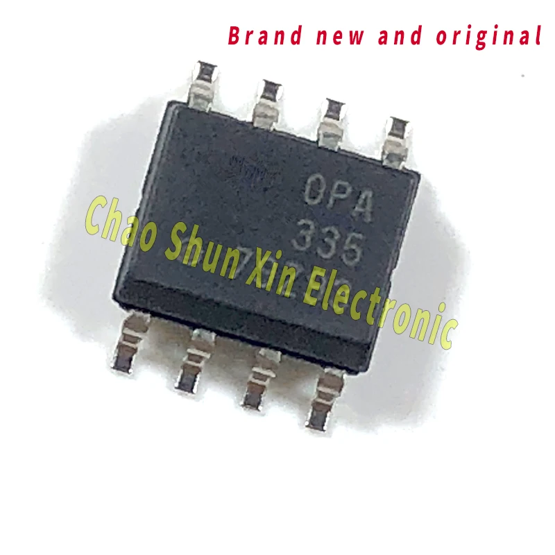 Csx (5Pcs) Opa335Aidr Sop8 Brand New Original, Stock, Electronic Components (Silk Screen: Opa335)