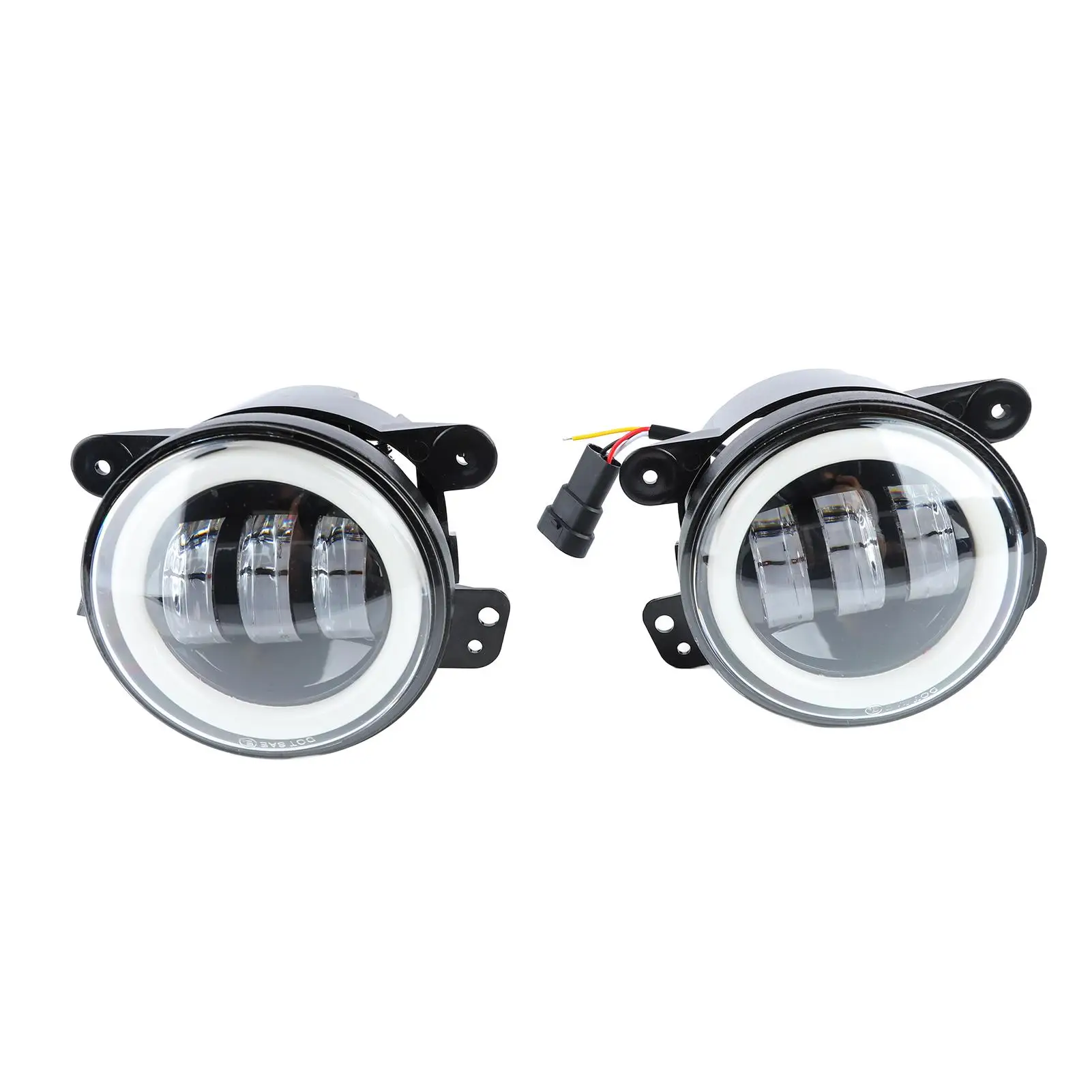 12-24V LED Fog Lights for wrangler , High Brightness, Impact Resistant, Long-lasting Bumper Lamps