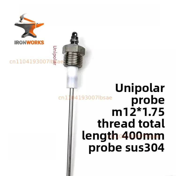 Boiler water level electrode,  probe, 304 stainless steel threaded  electrode and sensor
