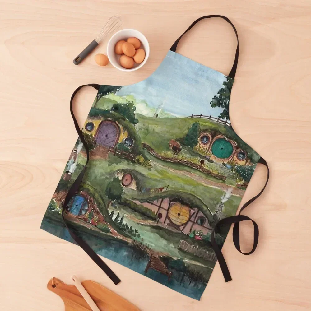 

The Shire minimalist Apron bib japanese woman painters Smock for hairdressing Apron