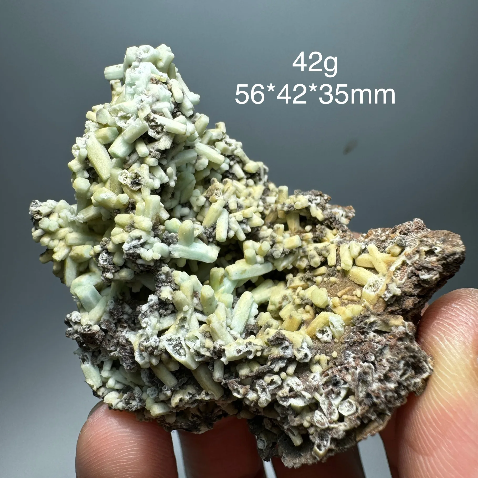 Natural Plumbogummite Water Pyromorphite Mineral Specimen Quartz Rock Healing Stone Desk Decor Gift From GuangXi