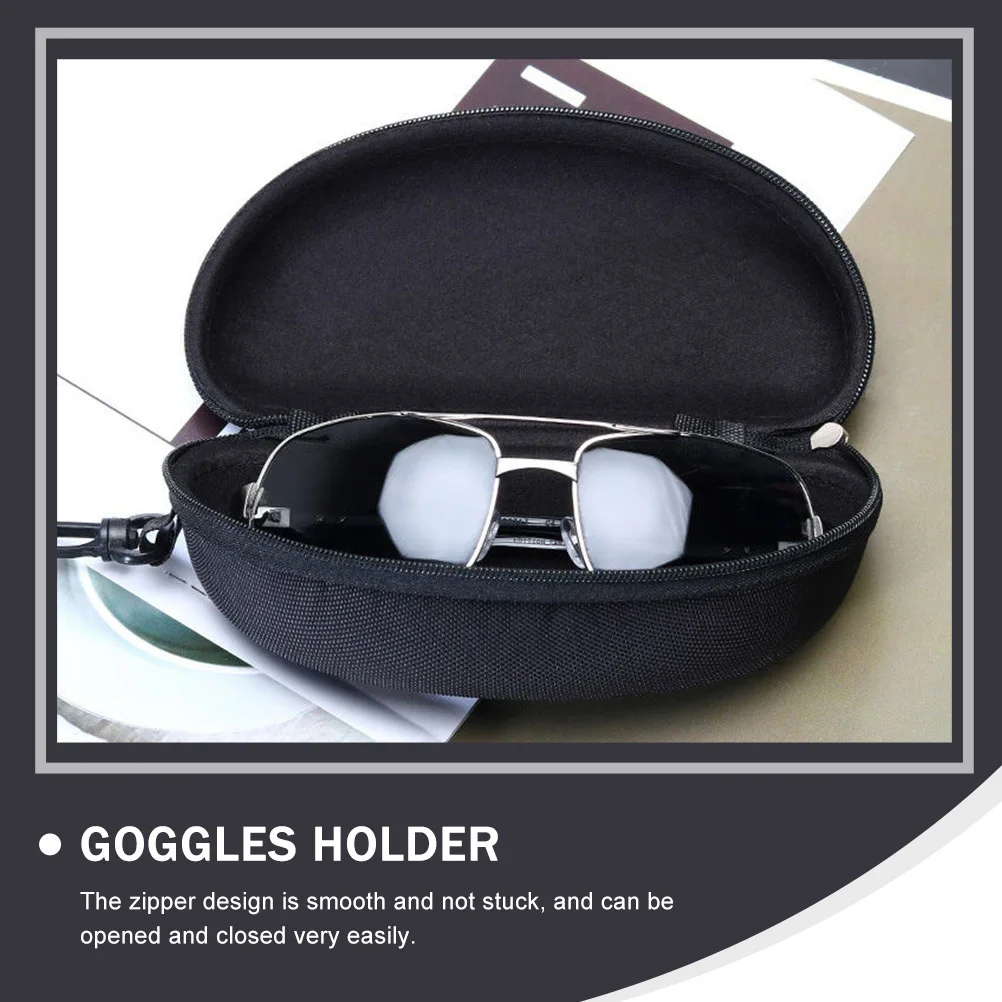 

2Pcs Eyeglasses Storage Case Durable Eva Material Sunglasses Holder Portable Glasses Storage Box Protective Pouch