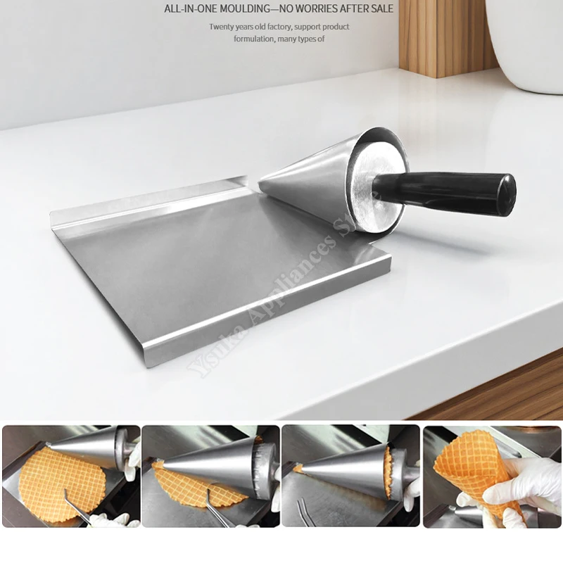 50mm & 80mm Pastry Baking Molds, Croissant Horn Tubes for  Cones, & Dessert Making