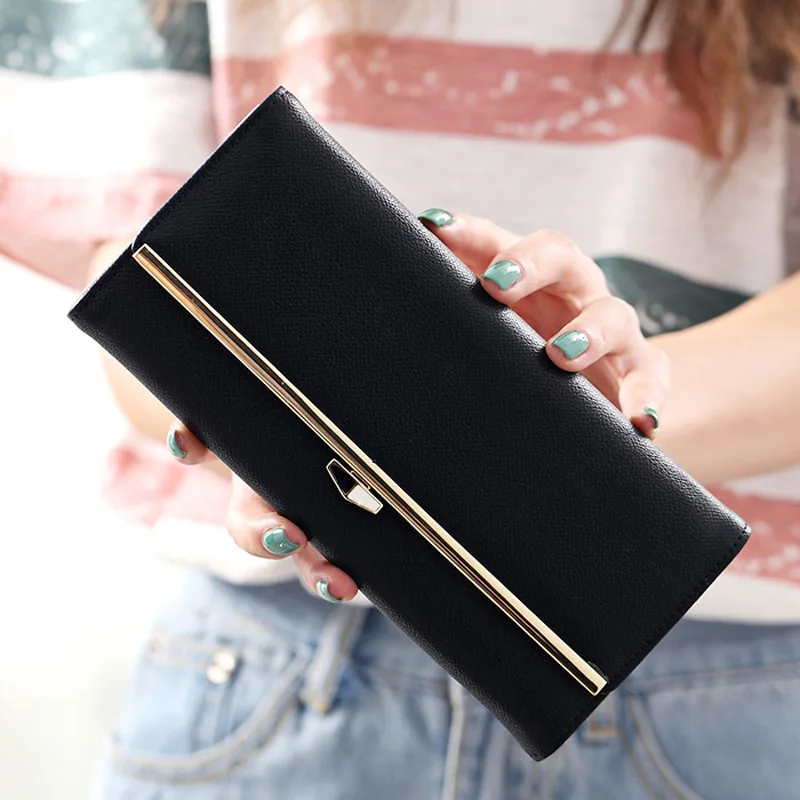 2024 Autumn/Winter New Women's Wallet for Women Long Women's Wallet Korean Style Trendy Minimalist High-end Handbag