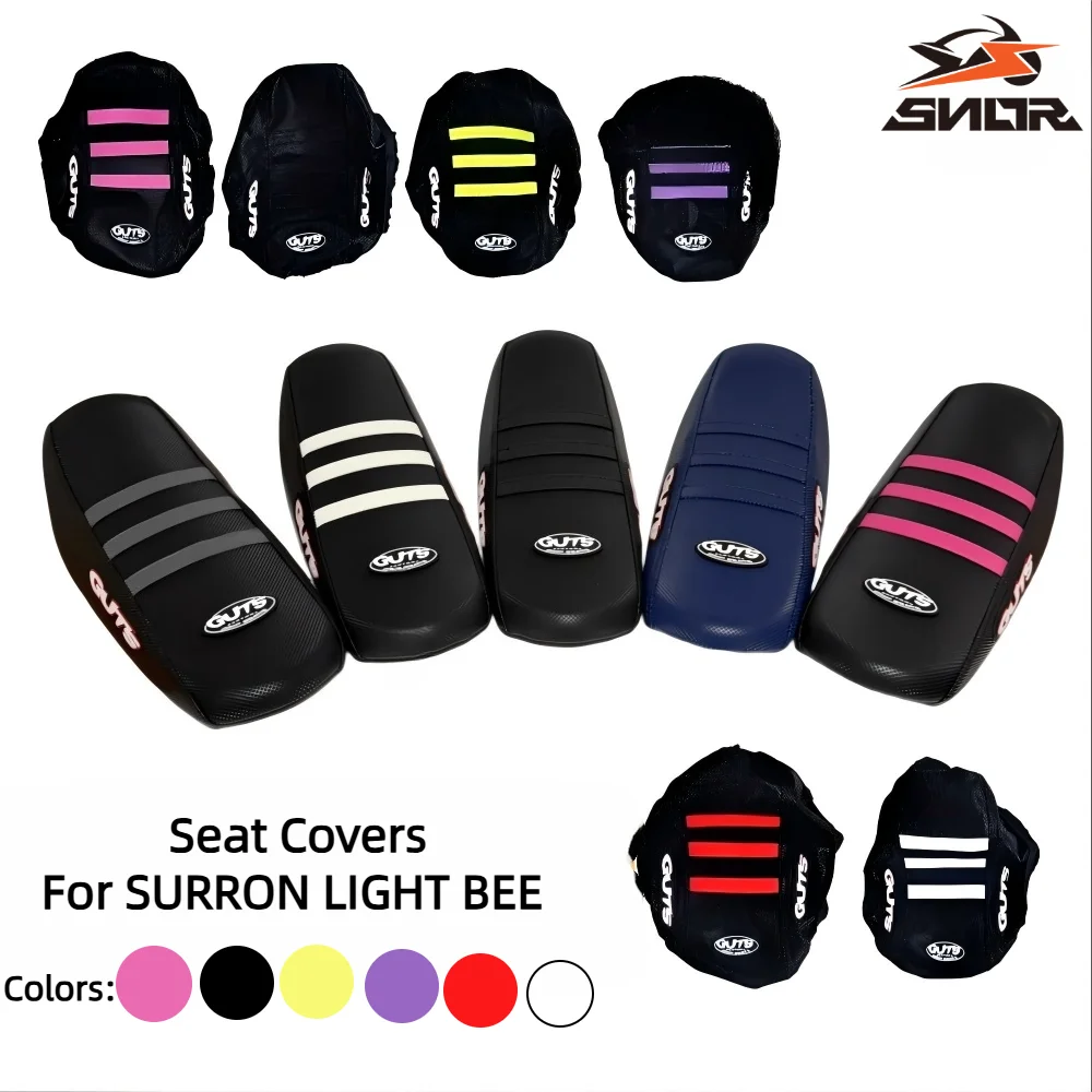 AliExpress SNOR Motorcycle Guts Seat Cover Pro Ribbed Rubber Gripper Anti-slip For Light Bee X S Off-Road Electric Bikes Off-Road Dirt Bike