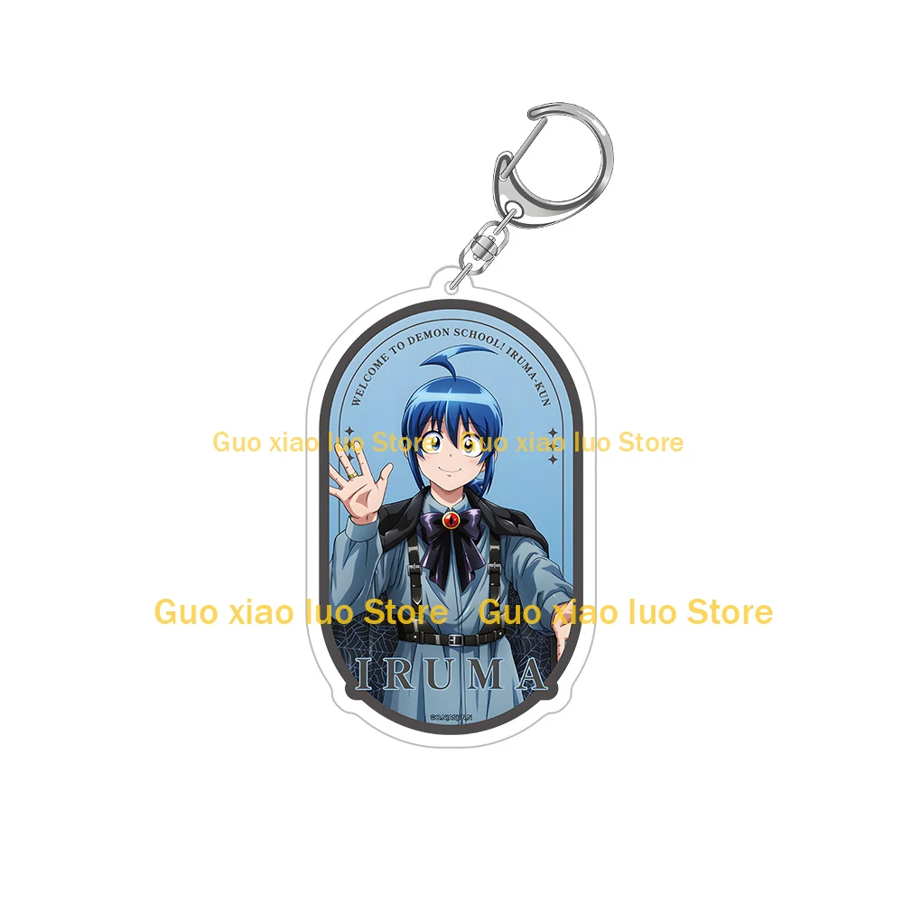 Welcome to Demon School! Iruma-kun Suzuki Iruma Clara Valac Asmodeus Alice Azazel Ameri Opera Name Acrylic keychain gift  Toy