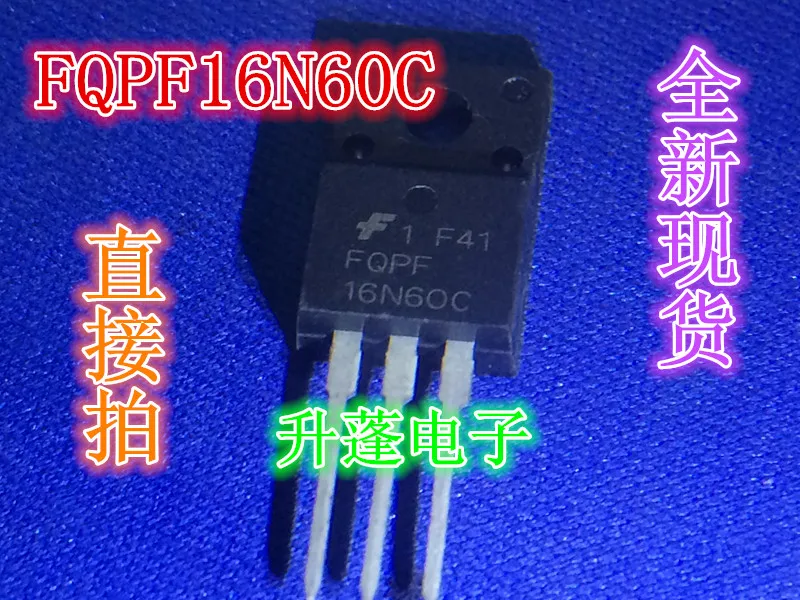 

5 шт. FQPF16N60C 16N60C TO-220F