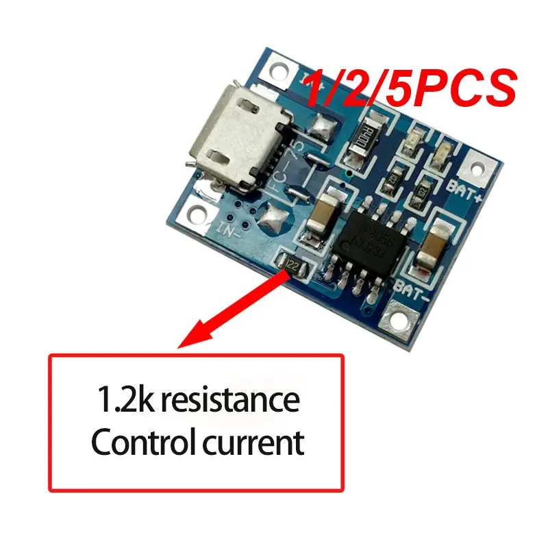 1/2/5PCS 5V 1A 18650 Lithium Battery Charger Board Mini/Micro USB TYPE-C Power Charging With Protection Functions