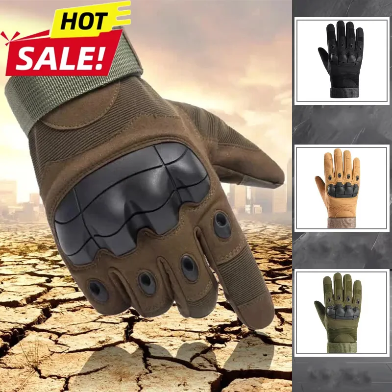

Moto Motorcycle Protect Racing Glove Cycling Riding Men Anti-drop Four-season Breathable Full Finger Knight Touch Screen Gloves