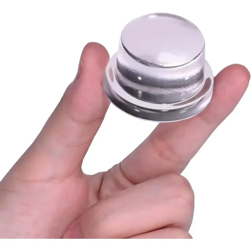 No-Drill Transparent Silicone Door Stopper 1-8Pcs, Anti-Bump Pad Home Office Safety Protection Door Dodgers Set