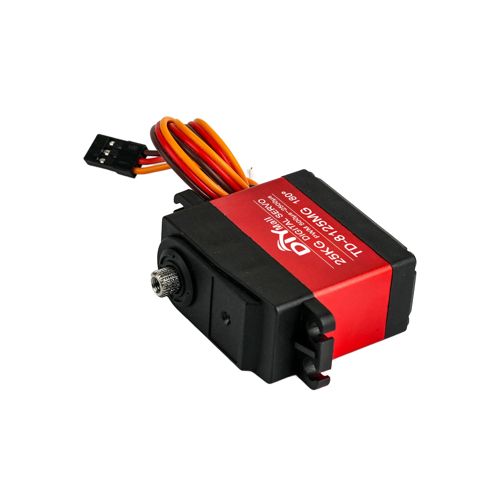Servo de TD-8125MG Digital de Metal de alto par, 25KG, 360/270/180 grados, funciones de potencia de engranaje de Metal, Servos para coches robots RC, modelo de juguete