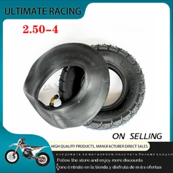 2.50*4 Pneumatic Tyre, For Hand Trucks, Utility Cart, Lawn Mowers, Wheelbarrows, Dollys, Scooters 2.50-4 Tires Inner Tube