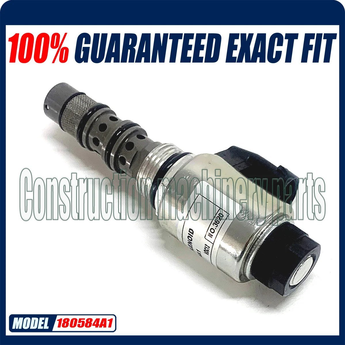 Imagem -02 - Válvula Solenóide para Case 180584a1 12v para Mx80c Mx90c Mx100c Mx100 Mx110 Mx120 Mx135 Mx150 Mx170 1pc