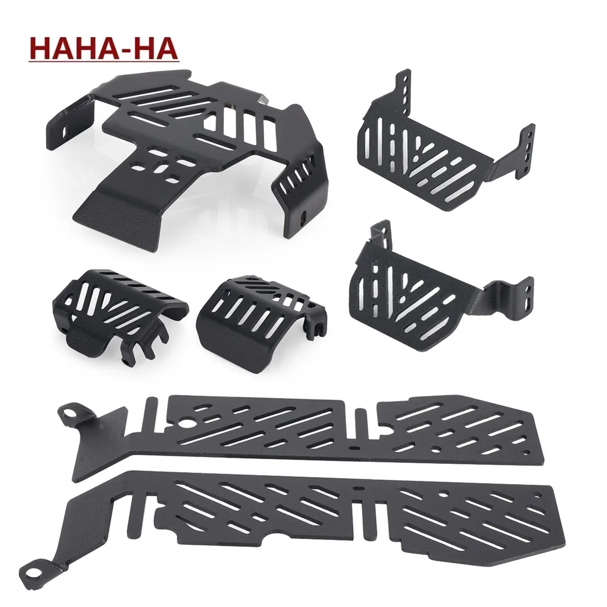 Metal Chassis Armor Protection Skid Plate Axle Battery Protector for 1/10 RC Crawler Car Traxxas Trx4 Bronco Defender G500 K5