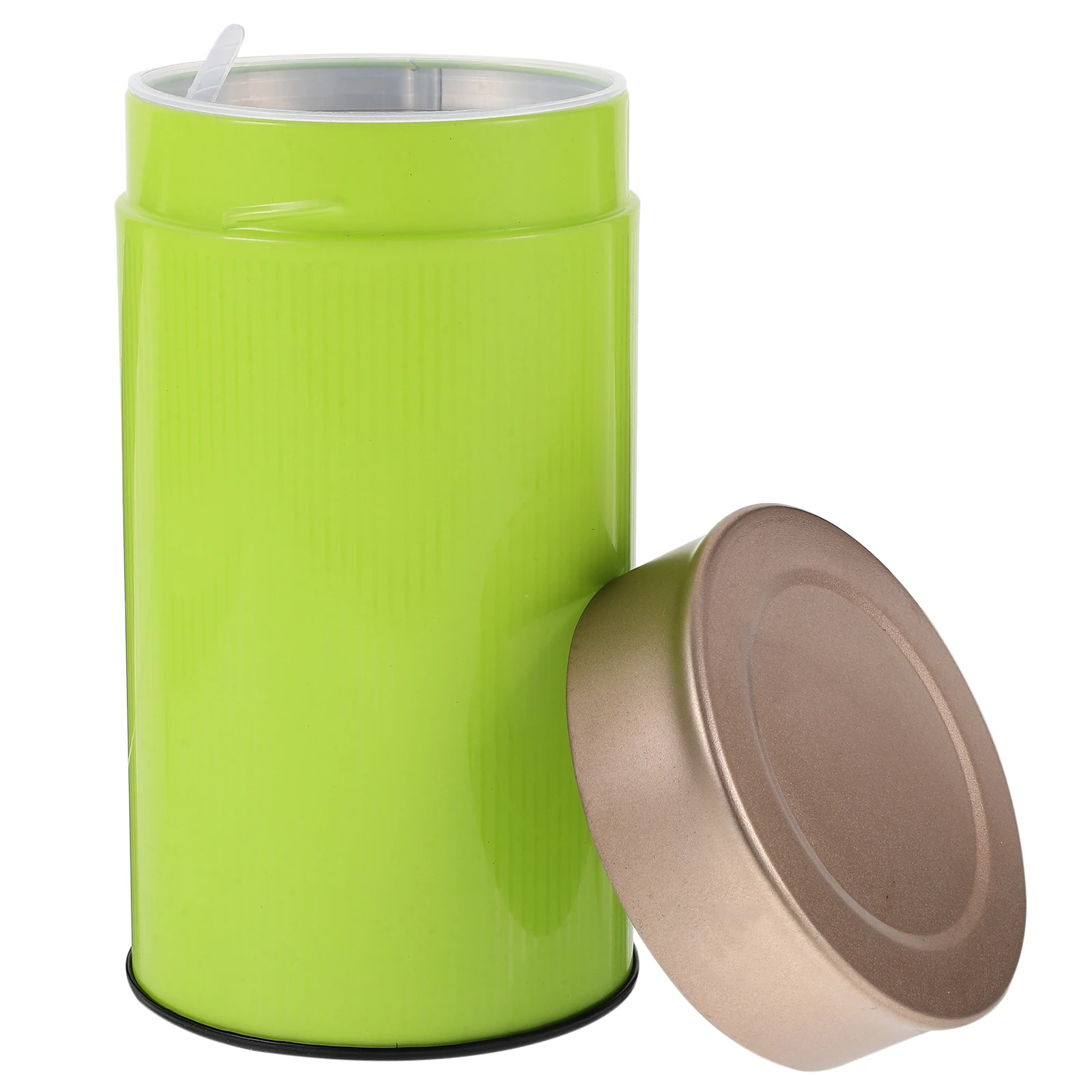 

Sealed Tin Box Airtight Tea Canister For Coffee Beans Storage Food Container Jar Household Kitchen Organizer