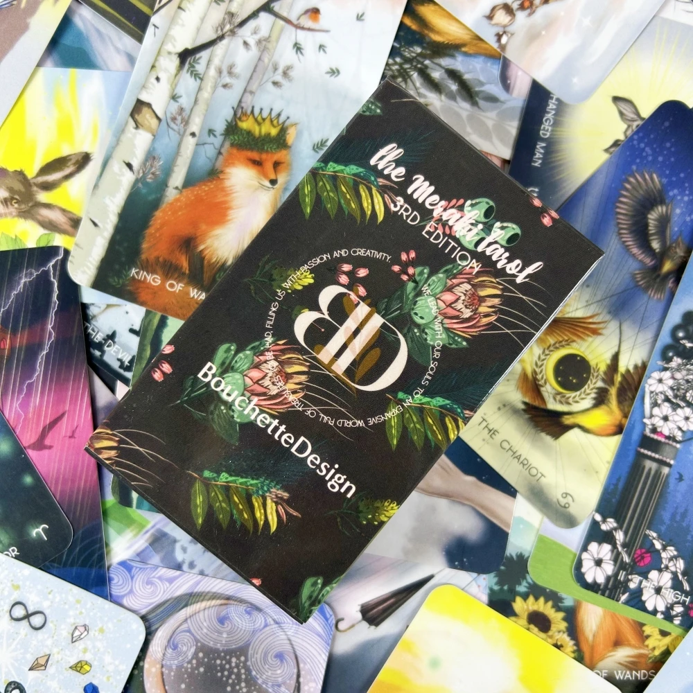 

1 шт. колода Мехих, карты Таро, 3RD EDITION, забавные карты для настольных игр для взрослых