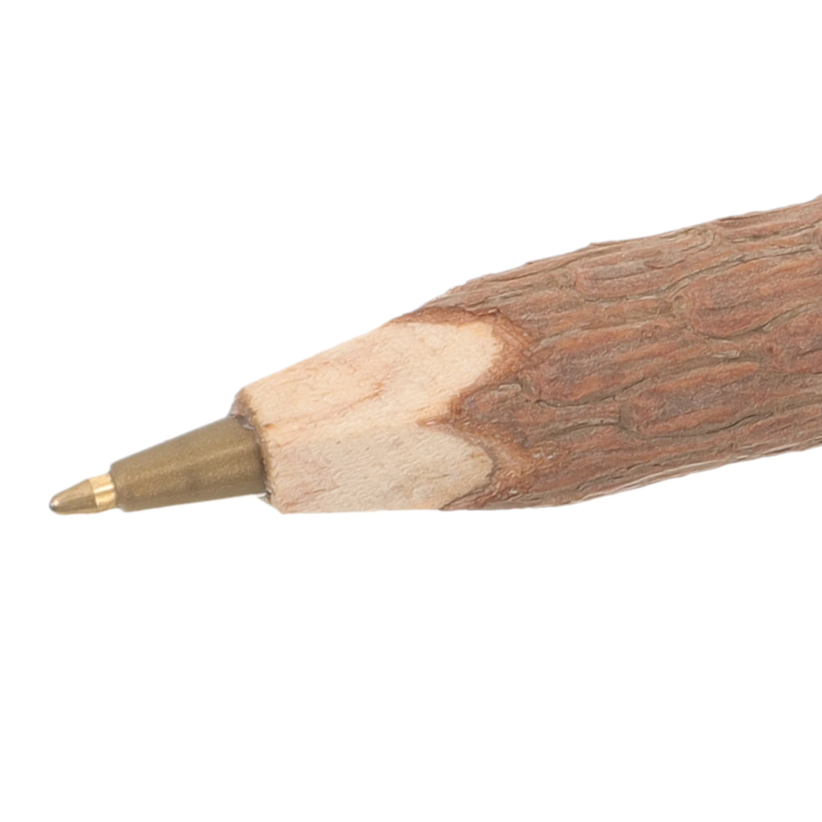 

12pcs Ballpoint Pens Creative Wood Bark Shaped Smooth Writing Stationery Student Office School Supplies Kids Adults Gift