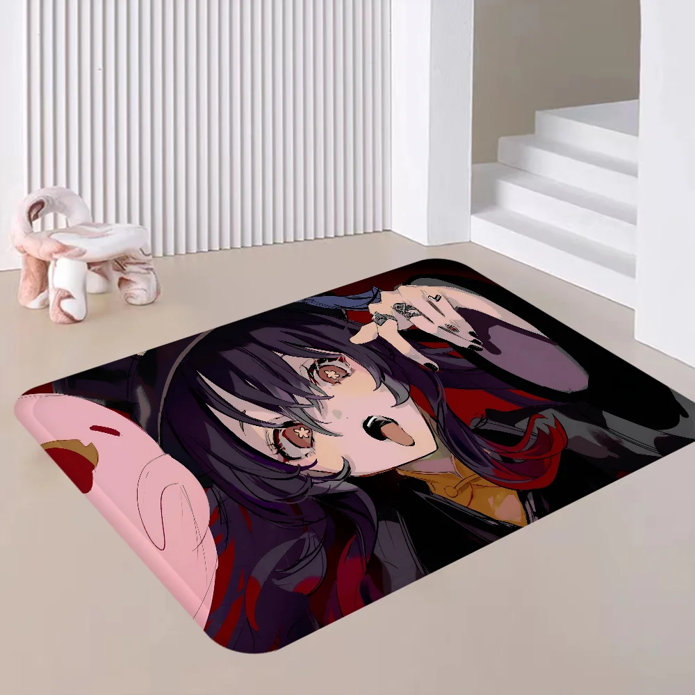 Genshin Impact Hu Tao Anime Floor Mat Kitchen Mat Washable Non-Slip Living Room Sofa Chairs Area Mat Kitchen Modern Home Decor