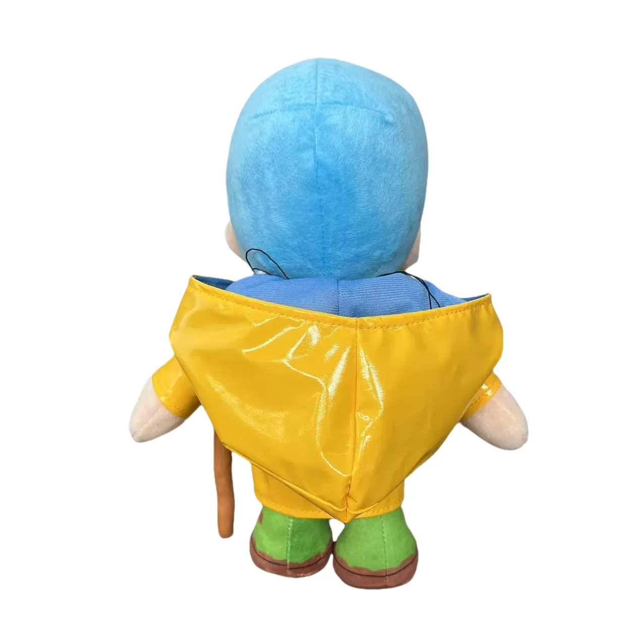 Luce Vaticano mascotte Ragazza della peregrinaggio Ragazza con vestiti gialli divertente portachiavi in peluche, decorazione del sacchetto di peluche, ciondolo in peluche, regalo di compleanno