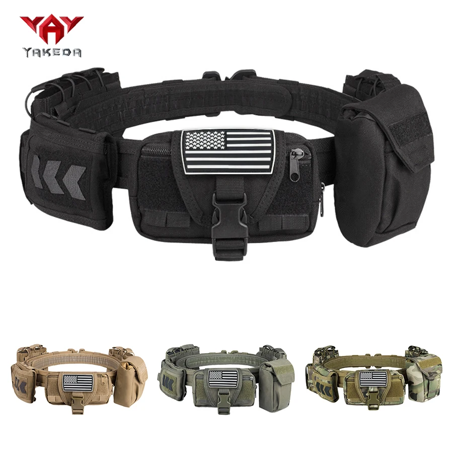 

Съемный многофункциональный пояс YAKEDA, устойчивый к разрыву и износостойкий материал, подходит для охоты, рыбалки и т. д.