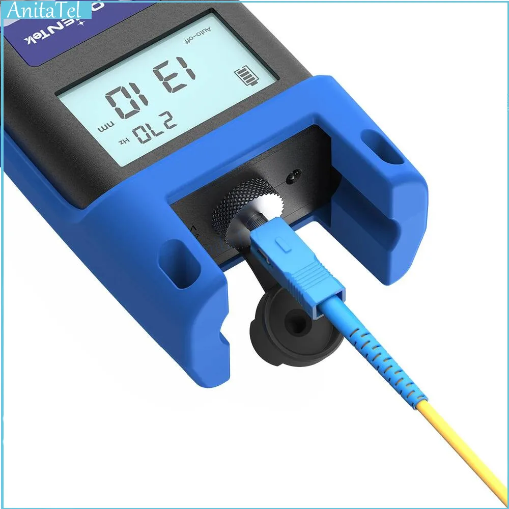 

Orientek TPM-25M Fiber Optic Light Source 850/1300/1310/1490/1550Nm Optical Power Meter OPM OLS OTDR Tester