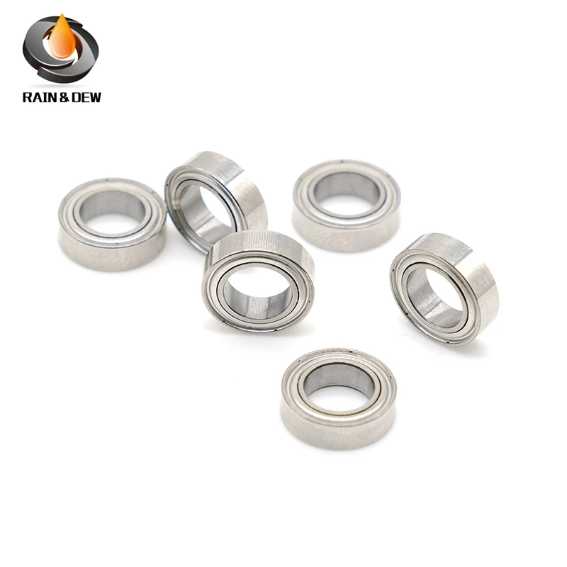 10PCS MR106ZZ Bearing ABEC-7  6*10*3 mm Miniature MR106Z Ball Bearings MR106 ZZ L1060ZZ