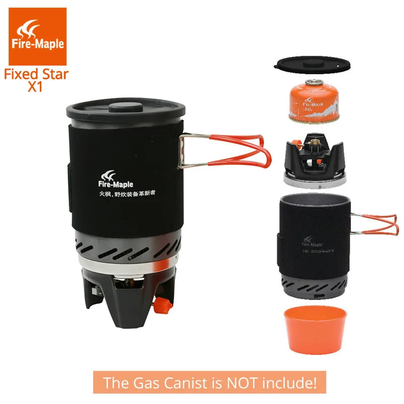 Fire Maple StarX1 Fire Maple Outdoor Camping Stove with Integrated Burner 1L High-efficiency Solar Cooker