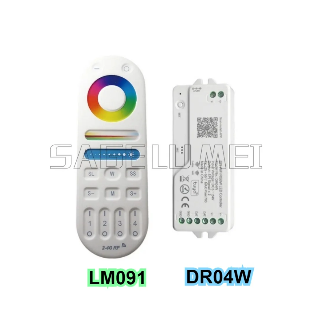 LM091 DR03W DR04W LED تحكم المنزل ل WS2811 WS2812B WS2813 WS2815 LED قطاع الخ RGB LED قطاع ضوء غرفة الديكور 2.4G