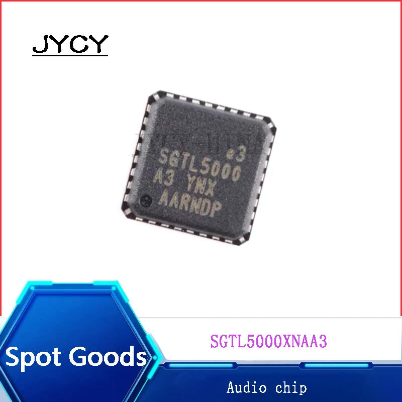 1pcs/lote Audio chip SGTL5000XNAA3  NEW  SGTL5000 A3 QFN-32 Stereo Codec Chip Amplifier IC