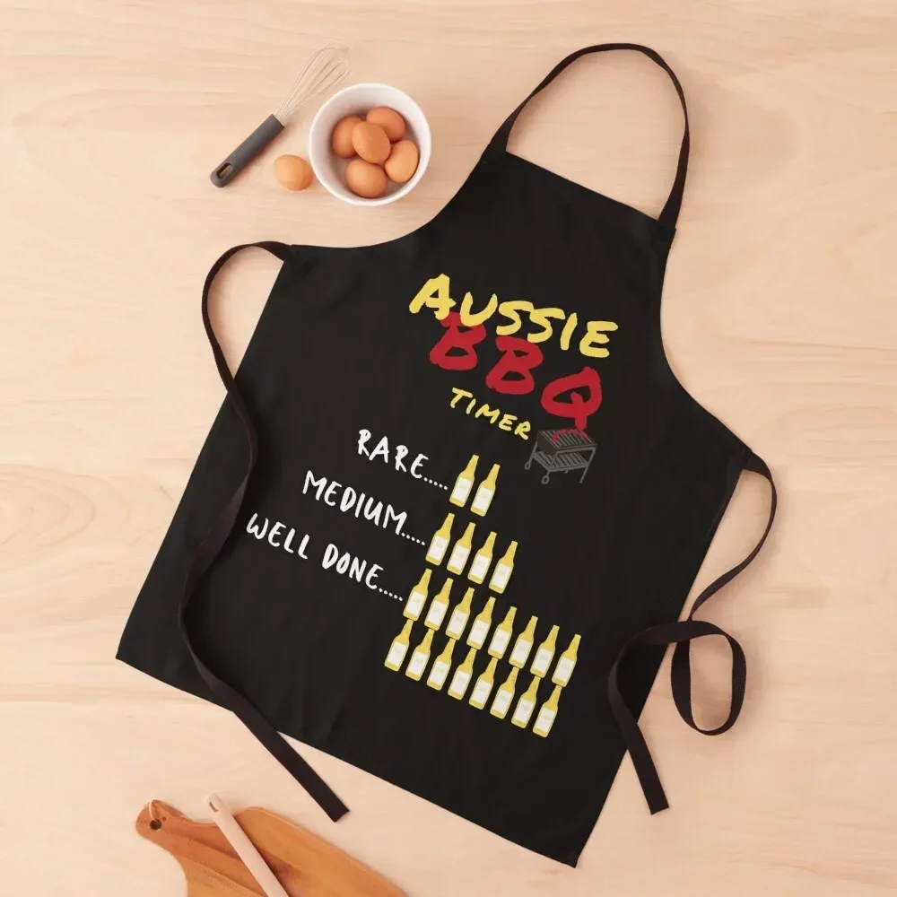 

Aussie BBQ Timer by Thenti Designs | Gift for dad Apron Waterproof Kitchen Woman Useful Things For Kitchen Apron