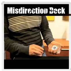 Misdirection Deck DAVID STONE Magician Card Magie Close Up Illusion Magic Tricks Gimmick Accessories Props Fun Mentalism Magia