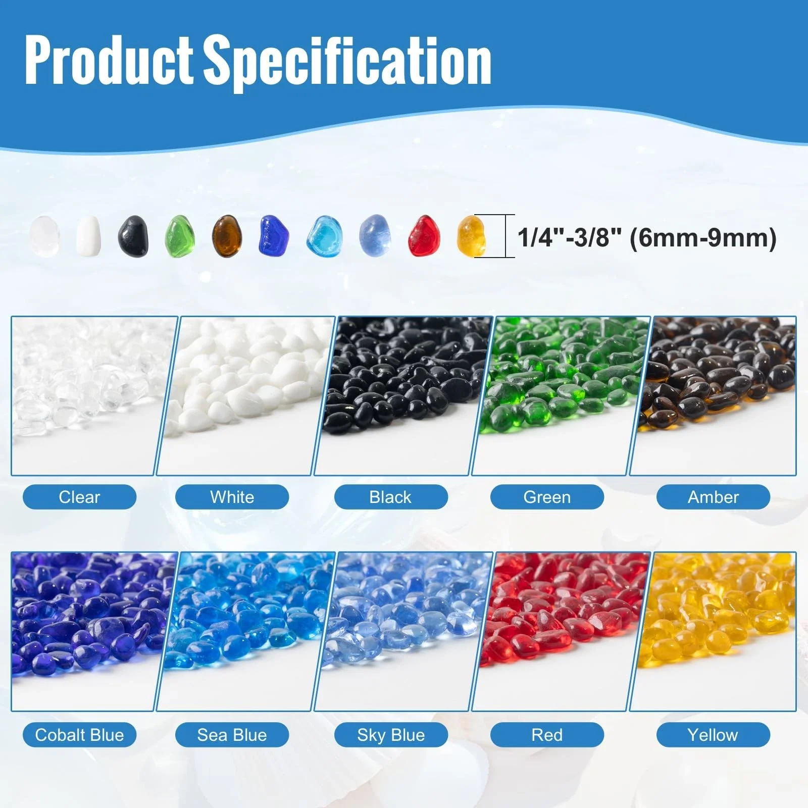 Red Glass Crushed Stone, Red C - Marine Aquarium Epoxy ulasan dan harga